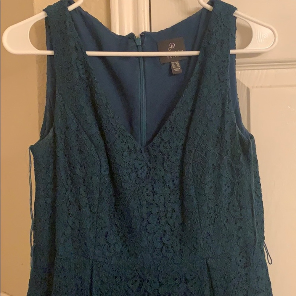Adrianna Papell Dark Green Dress